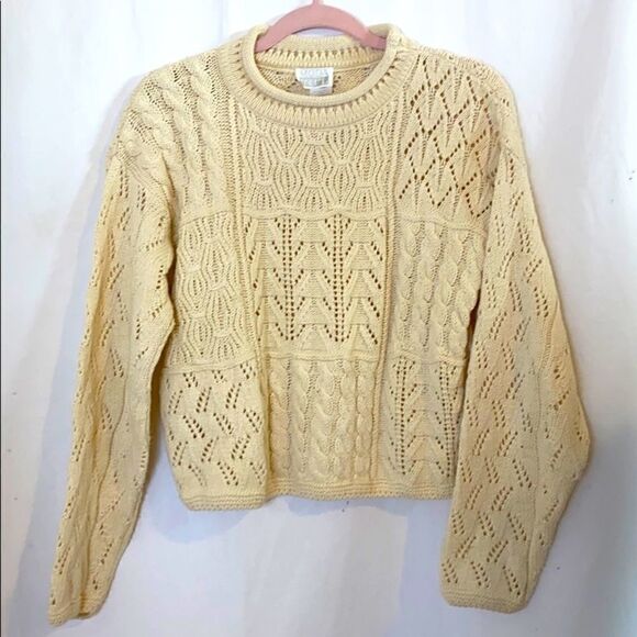 Mode International Cropped Sweater - Picture 4 of 9